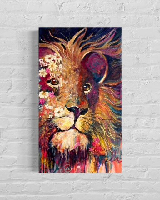 Grace- Lion Painting