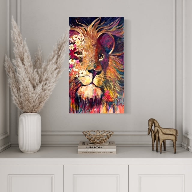 Grace- Lion Painting